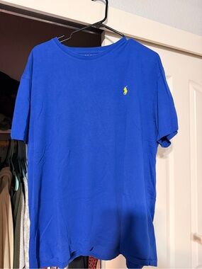 XL Polo by Ralph Lauren Men’s Classic Crew Neck T‑Shirt - Royal Blue